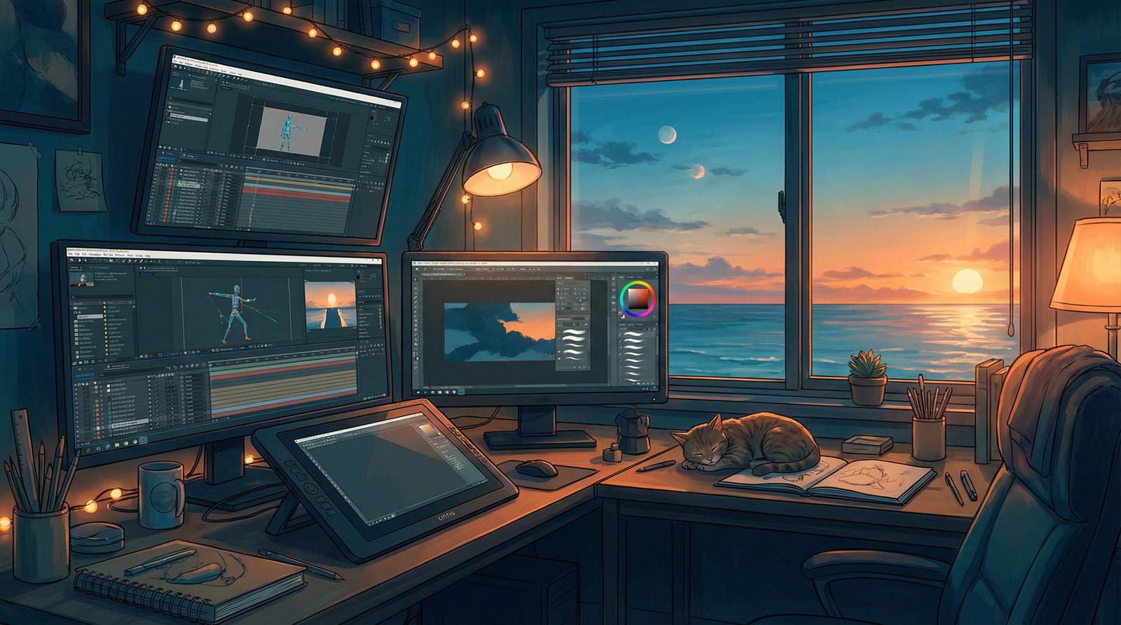 黑丝动漫创作教程